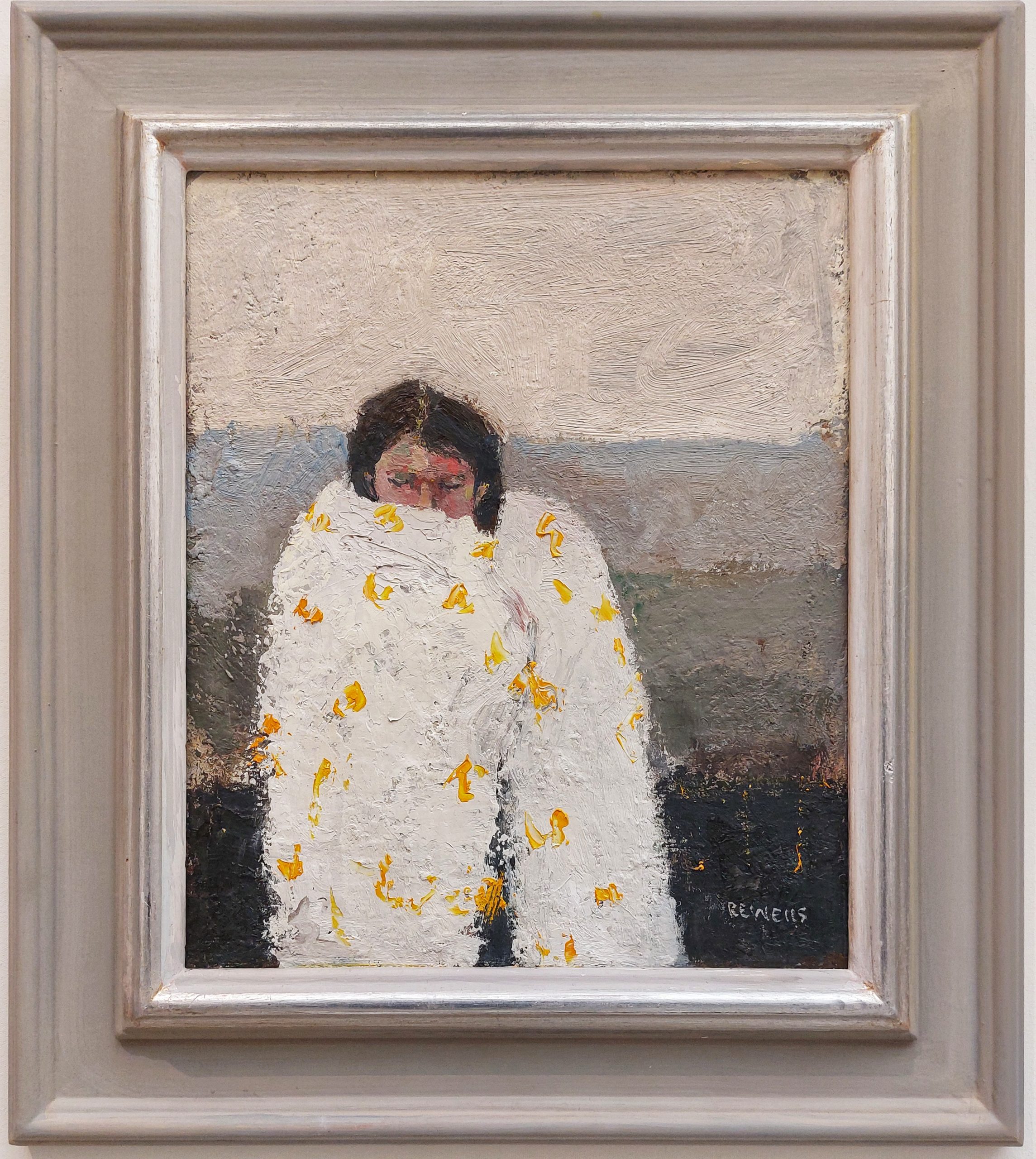 Chiara wrapped in her Blanket II
